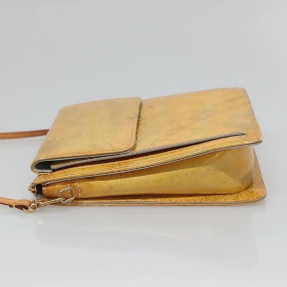 LOUIS VUITTON Monogram Vernis Motto Accessory Pouch Gris M91030 LV Auth 131944 - Picture 3 of 15